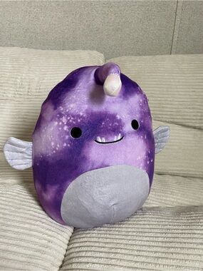 Galaxy Purple anglerfish Squishmallow